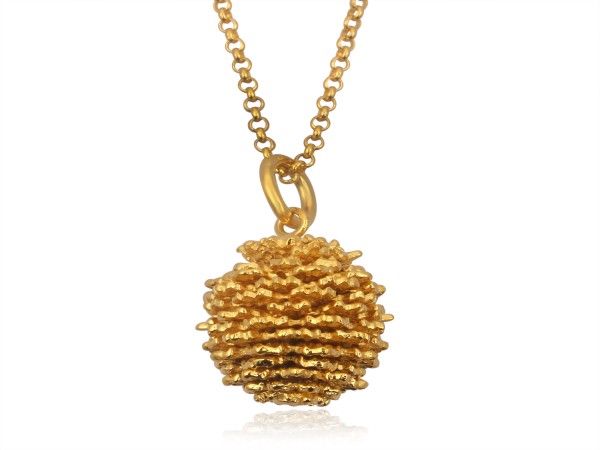 GOLD PUMKIN NECKLACE