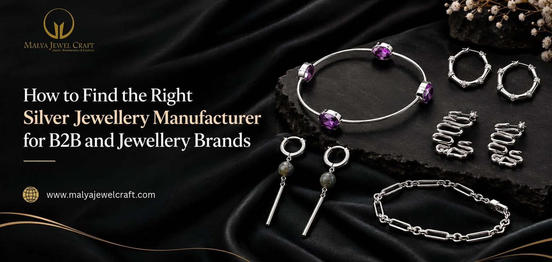 How to Find the Right Silver Jewellery Manufacturer for B2B and Jewellery Brands