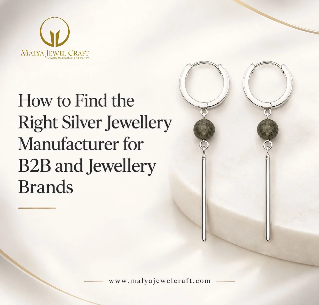 How to Find the Right Silver Jewellery Manufacturer for B2B and Jewellery Brands
