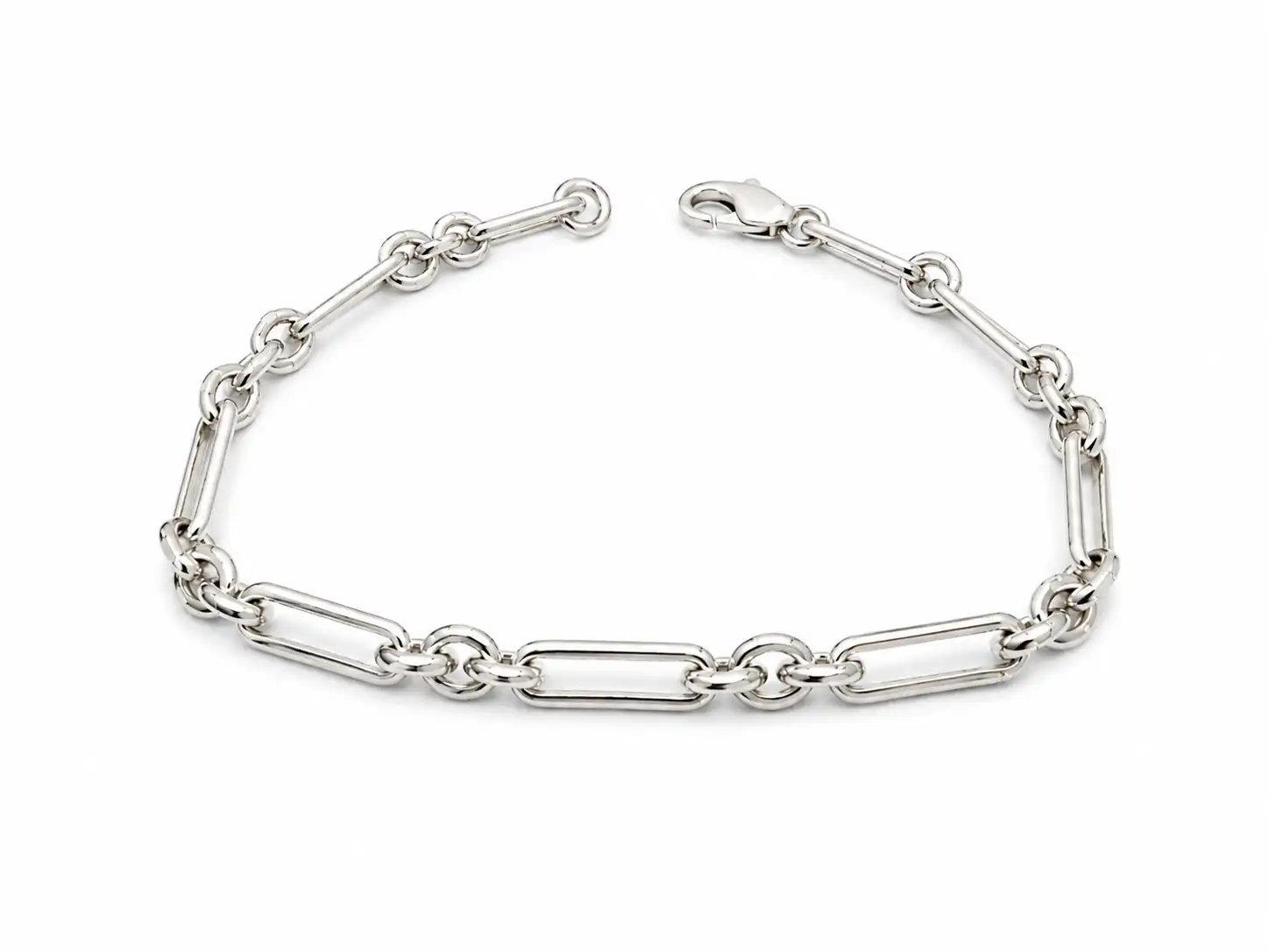 Silver Link Chain Bracelet