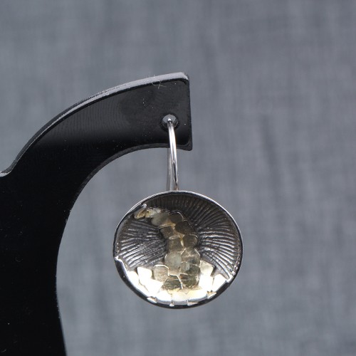 925 Silver Plain Earring - Image 3