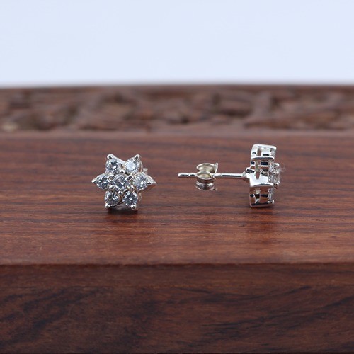 925 Silver Trendy Fancy Star Stud Earring - Image 3