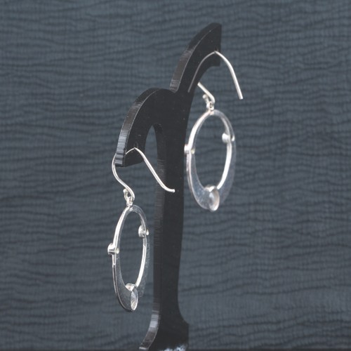 925 Silver Dangle Earring With Labradorite And Peridot - Image 4